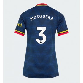 Arsenal Cristhian Mosquera #3 Borta Kläder Dam 2026-27 Kortärmad